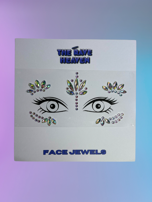 Festival Fairy Face Jewels (Silver)