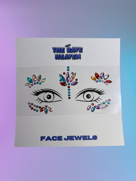 Festival Fairy Face Jewels (Multi Color)