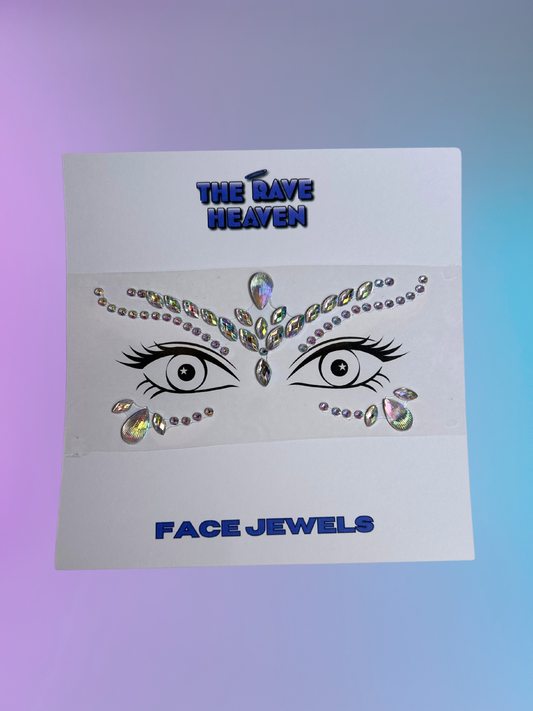 The Mermaid Face Jewels (Silver)