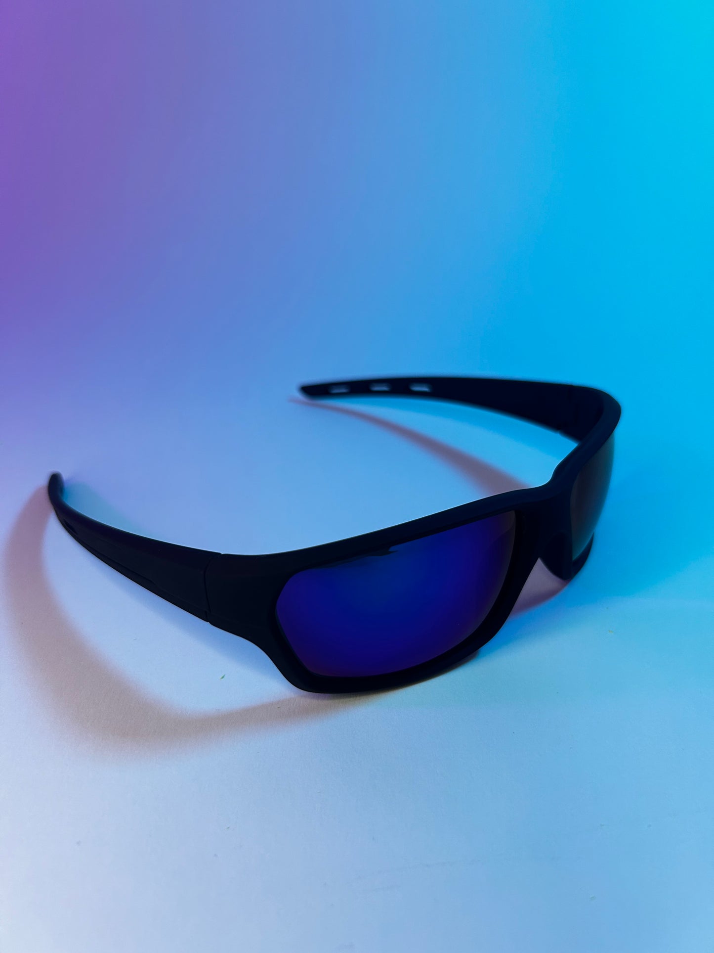 Stay Feral Sunglasses(Blue Reflective)