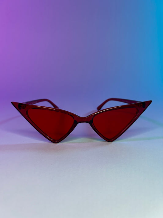 PLUR Pixie Sunglasses (Red)