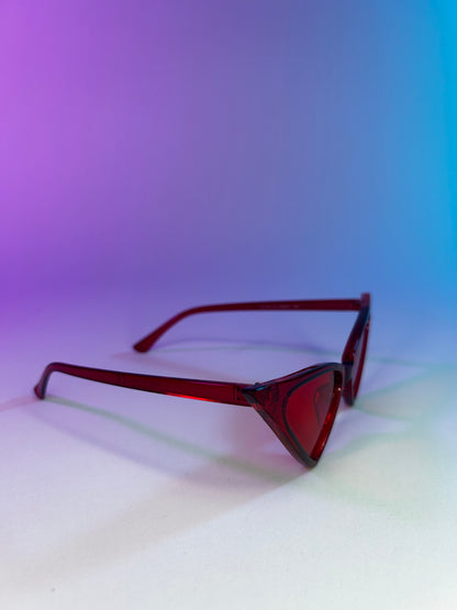 PLUR Pixie Sunglasses (Red)