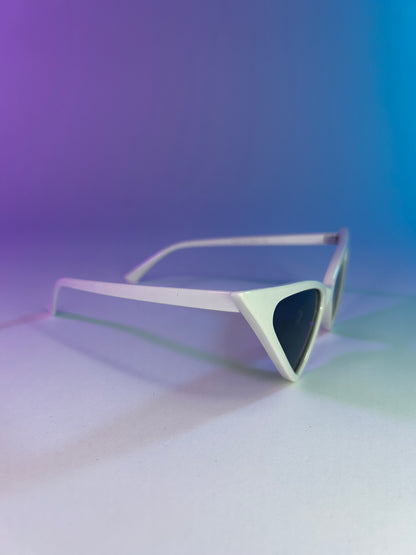 PLUR Pixie Sunglasses (White)