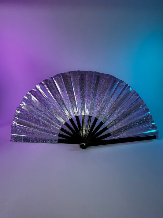 Cosmic Galaxy Fan (Light Lilac)