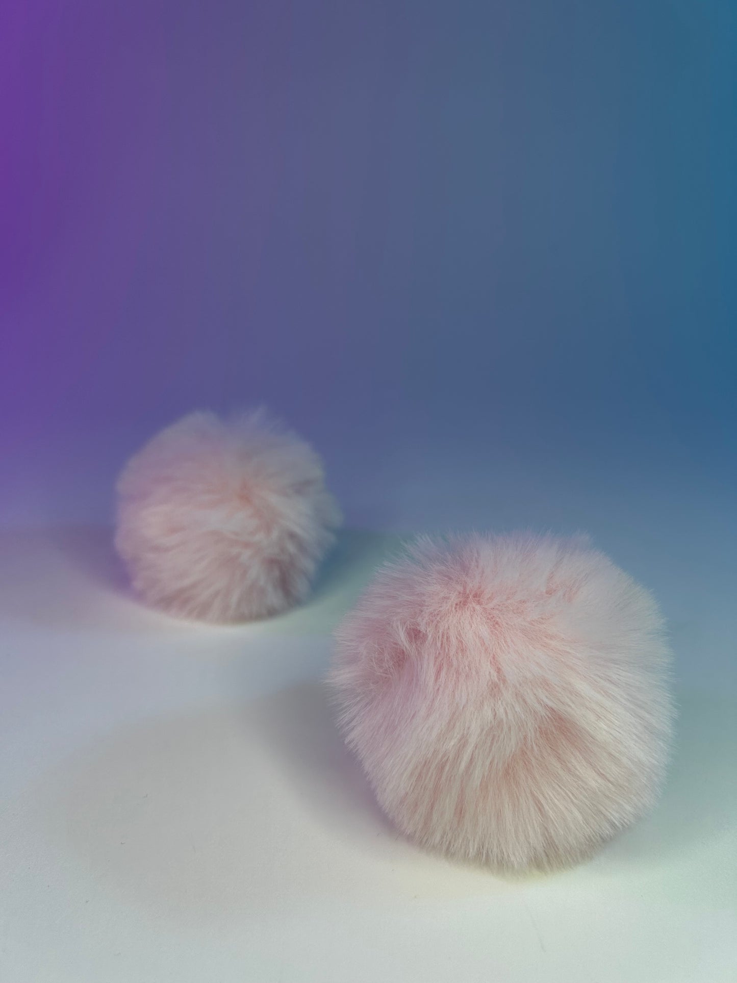 Hair Poms (Light Pink)