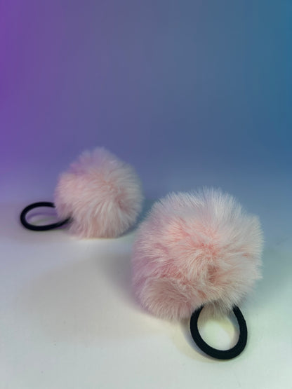 Hair Poms (Light Pink)