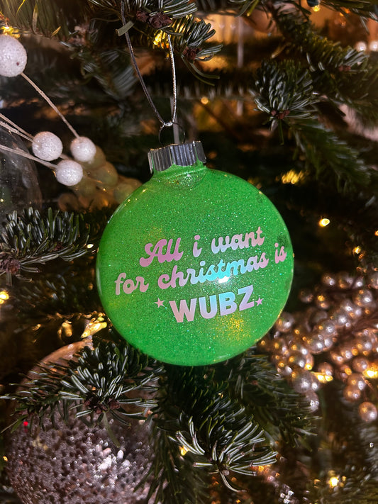 WUBZ Christmas Ornament