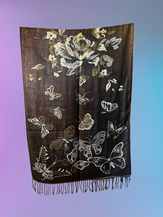 Butterfly Pashmina 2.0 (Brown)