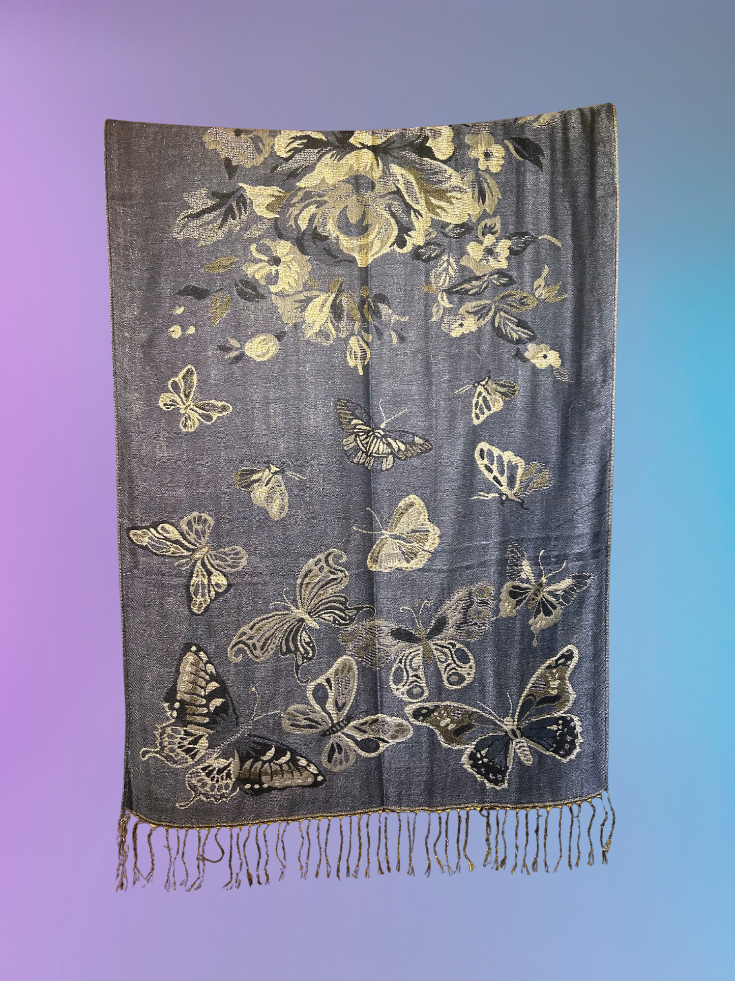 Butterfly Pashmina 2.0 (Grey)